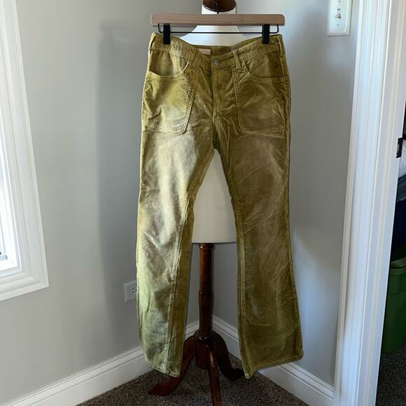Pilcro Gold corduroys size 28. Worn once. - Picture 1 of 7